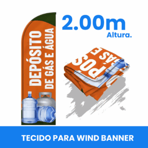 1 Tecido M para Wind Banner 2.50m