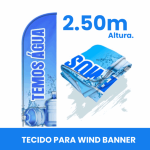 1 Tecido G para Wind Banner 2.50m